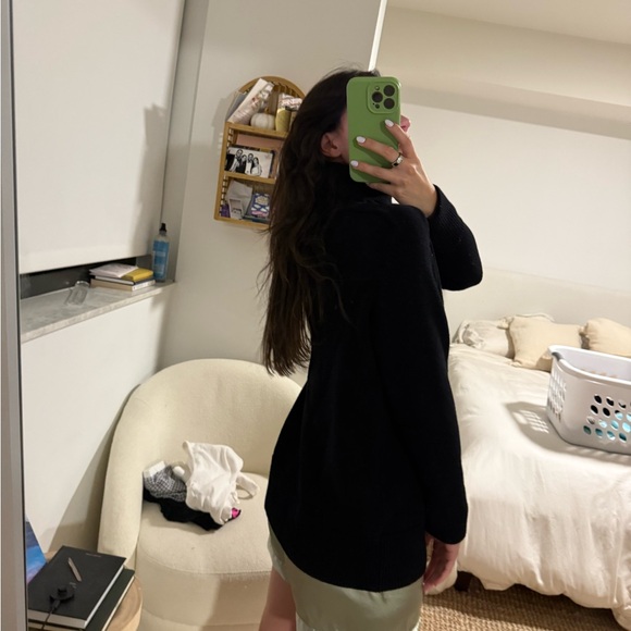 Women's Black Sweater - Picture 3 of 7